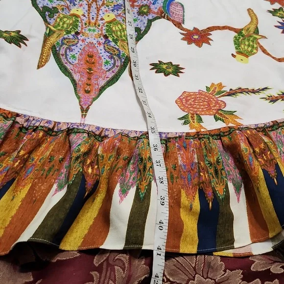 Free People Devansh Skirt in Kali Print Small - Picture 5 of 10